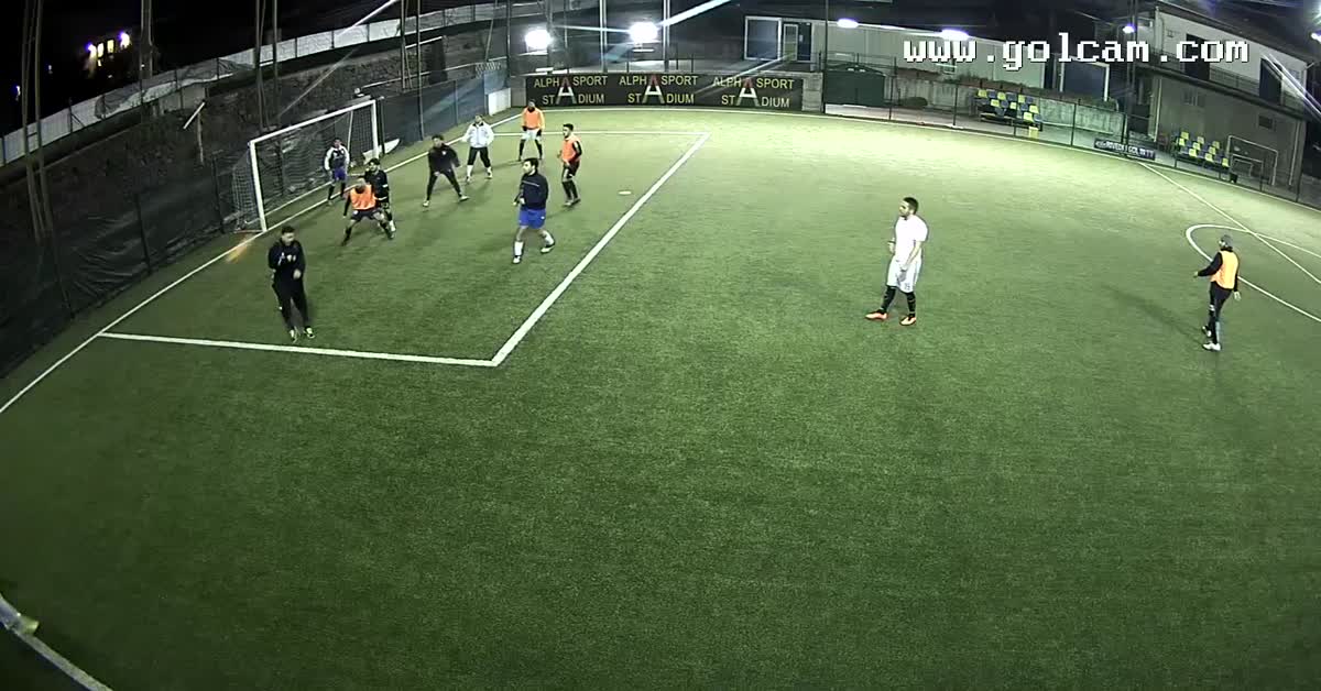Tiro da quasi centro camp