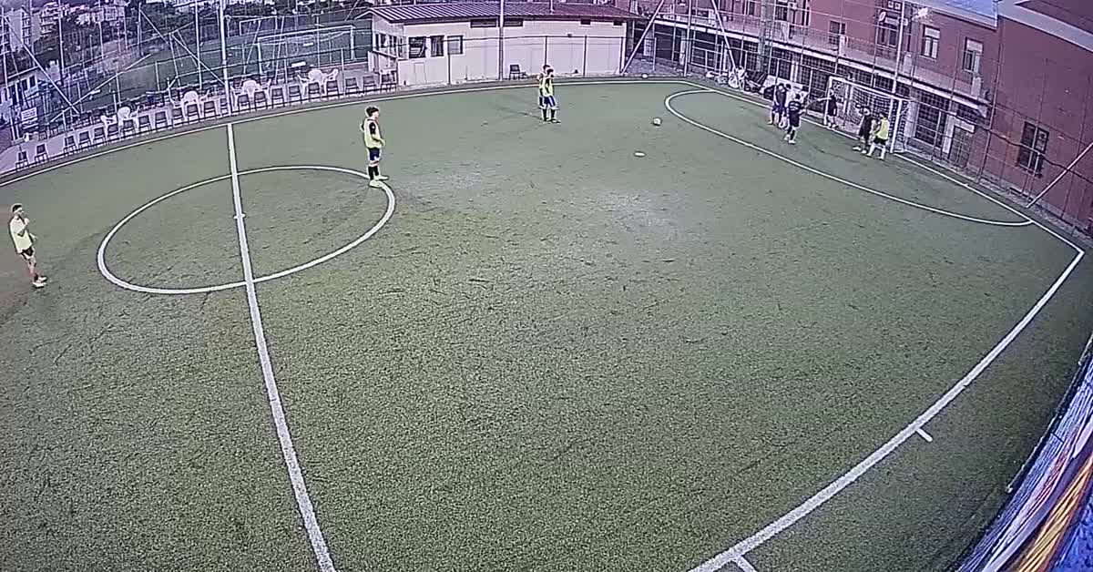 Dribbling e tiro in porta