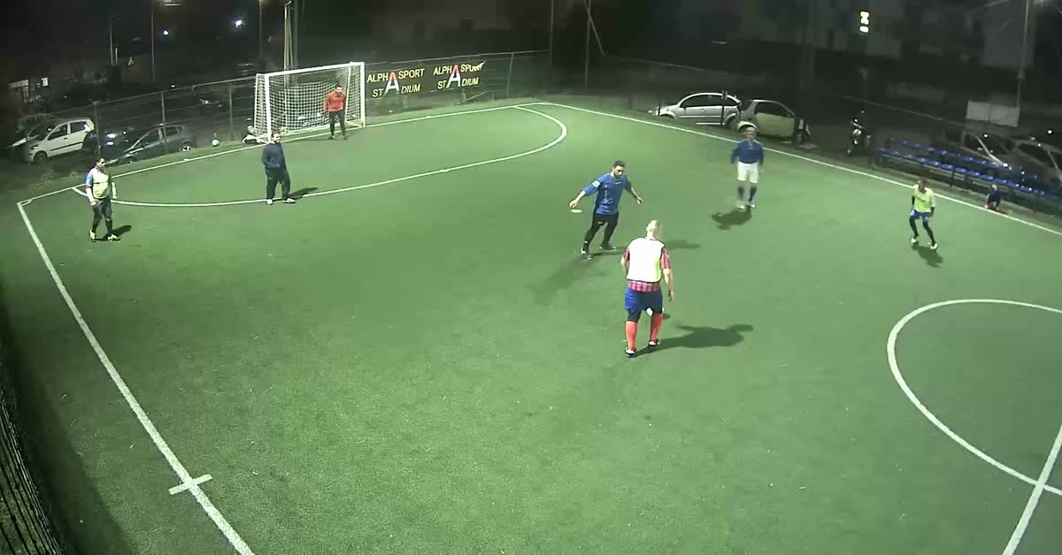 Stupenda azione gol