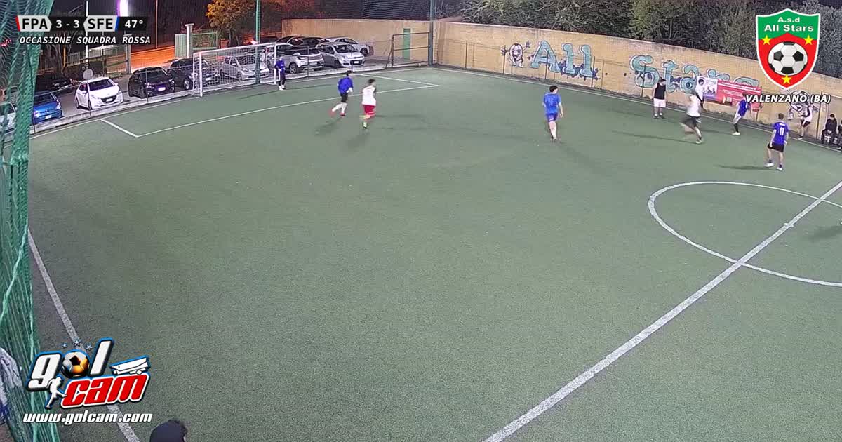 Parata sul secondo palo