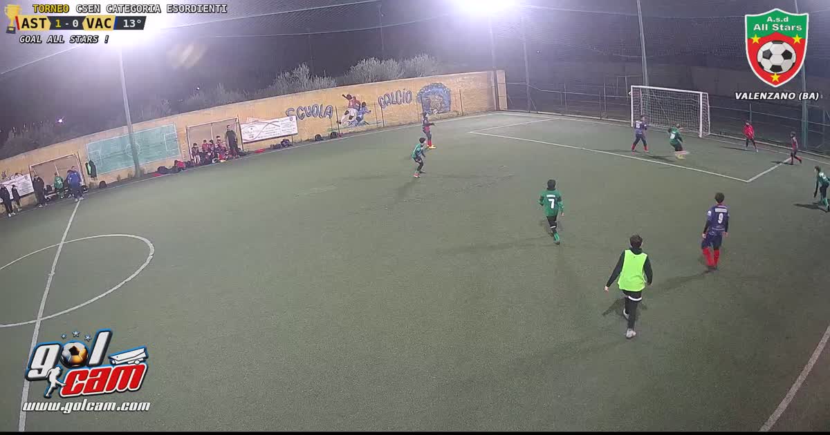 Punizione e gol di Angelo 