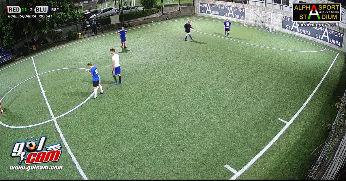 Gol di John su lancio di Ric