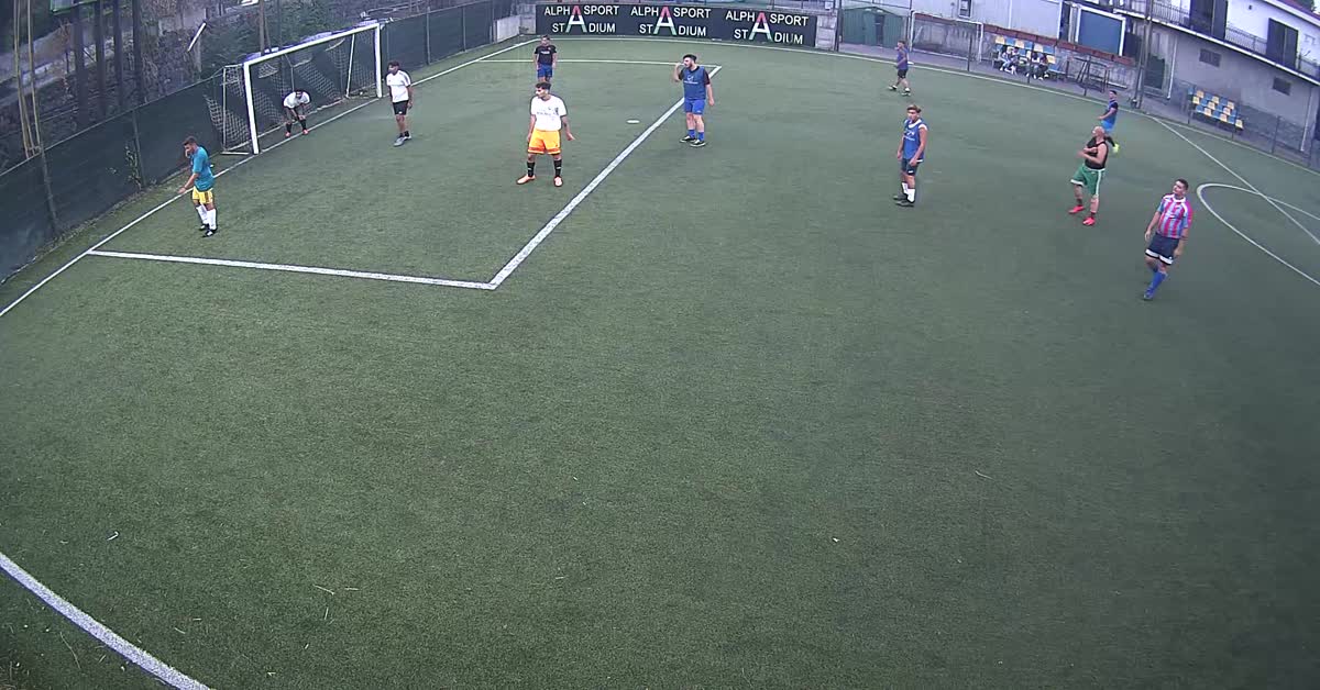 Gol da calcio d?angolo 