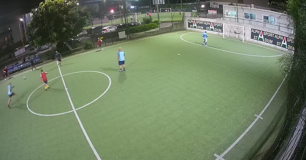 Palo e appoggio in goal