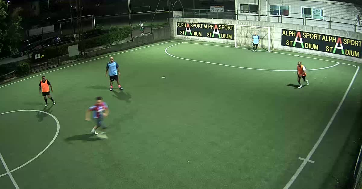 Serie di dribbling e tiro