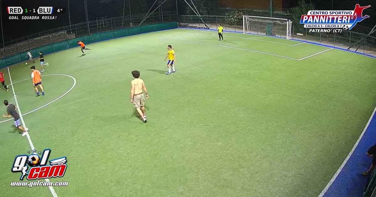 Scatto sulla fascia e gool