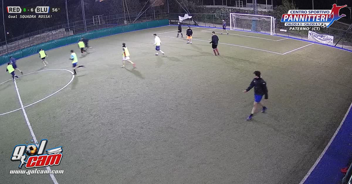Azione singola e gol di compag