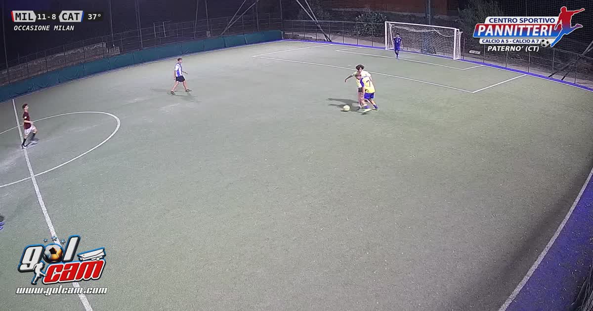 Dribbling ma poi tiro sbagliat