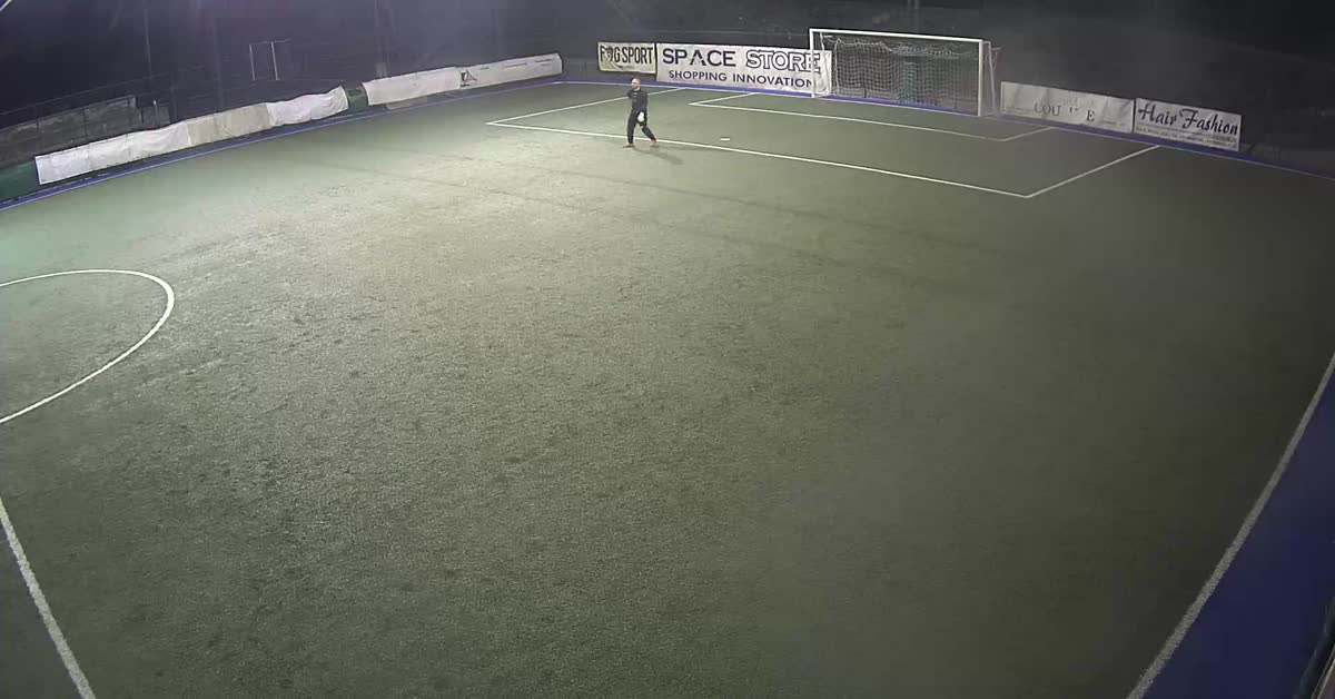 Parata su tiro a giro
