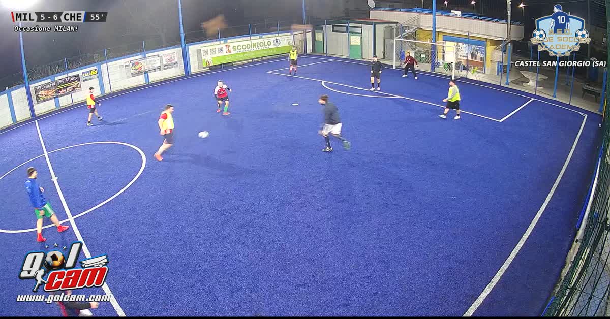 giocata intercettata e goal