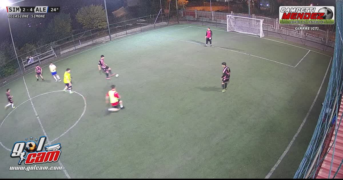 Il portiere sempre attento