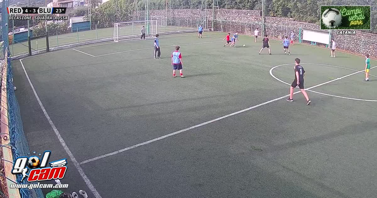 Squadra dribblata ma niente go