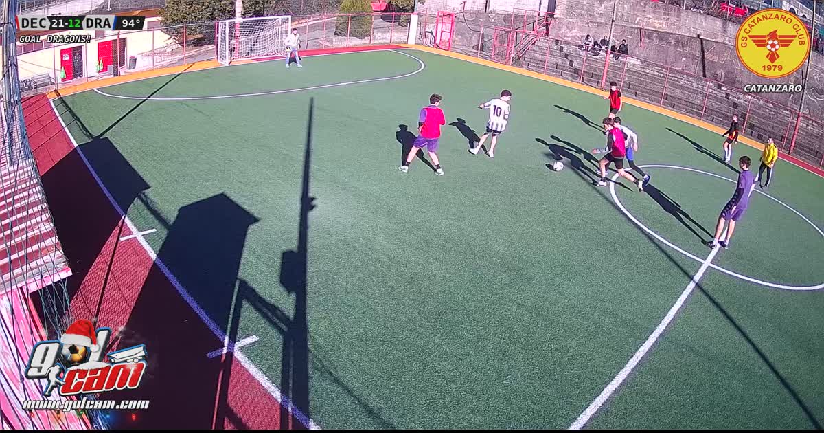 gol da dentro l"area 