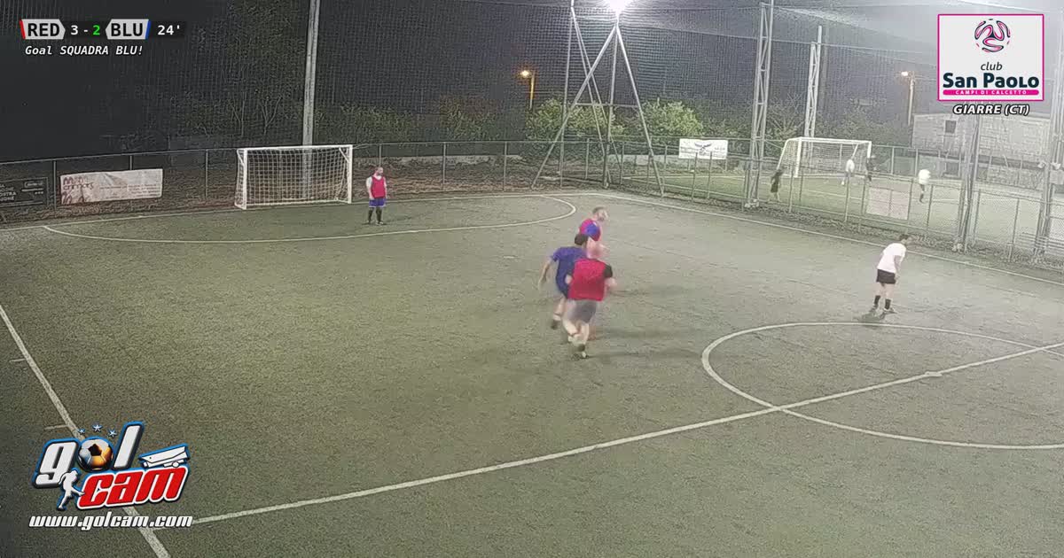 Dribbling e tiro all"incrocio 