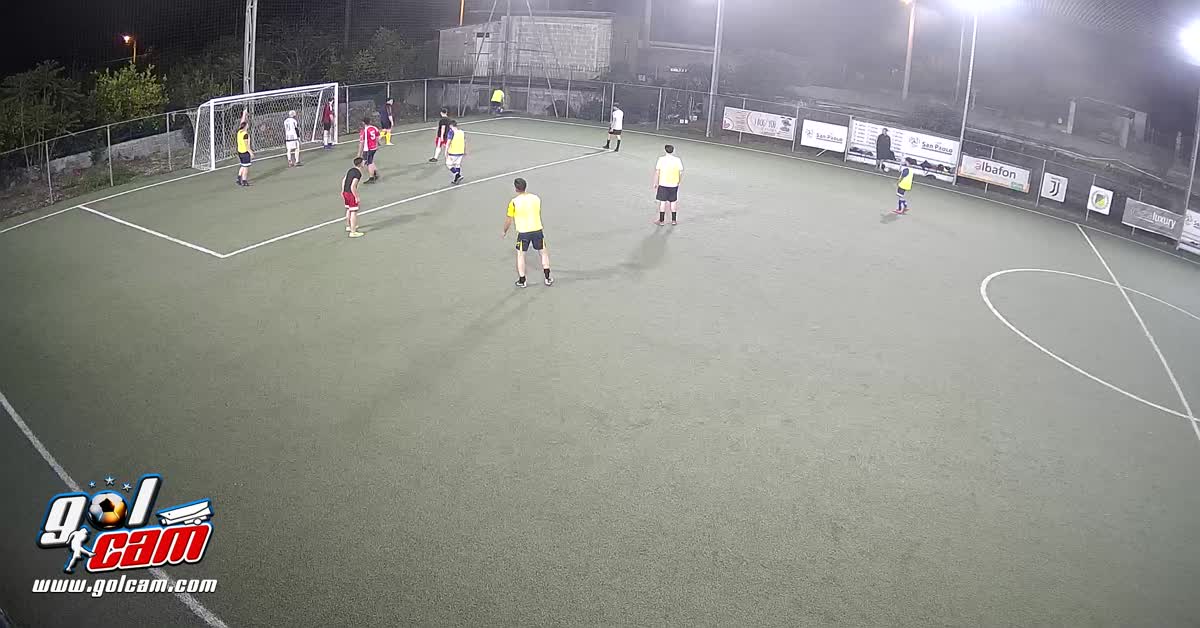 Pennellata di calcio d"angolo 