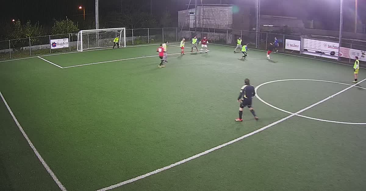 Sforbiciata sopra la traversa 