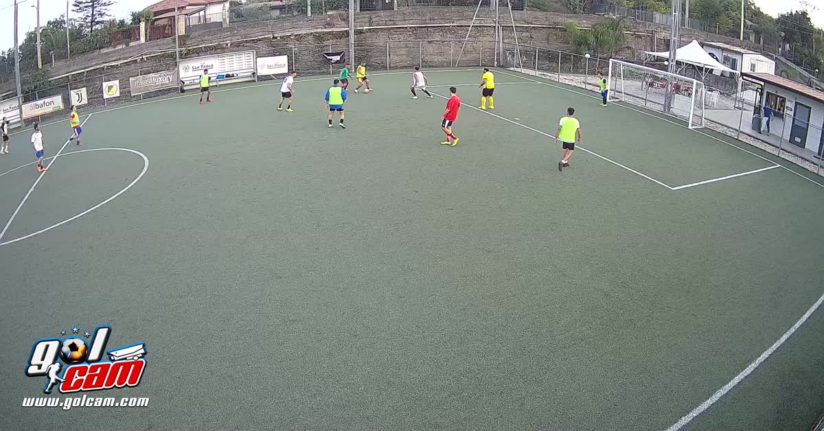 Gol 1/6 sinistro all"incrocio 