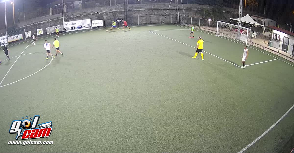 Gol 5/6 sinistro rasoterra