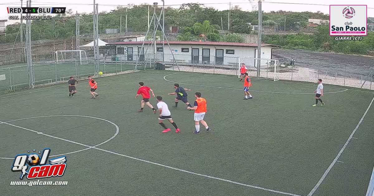 Dribbling e goal da fuori 