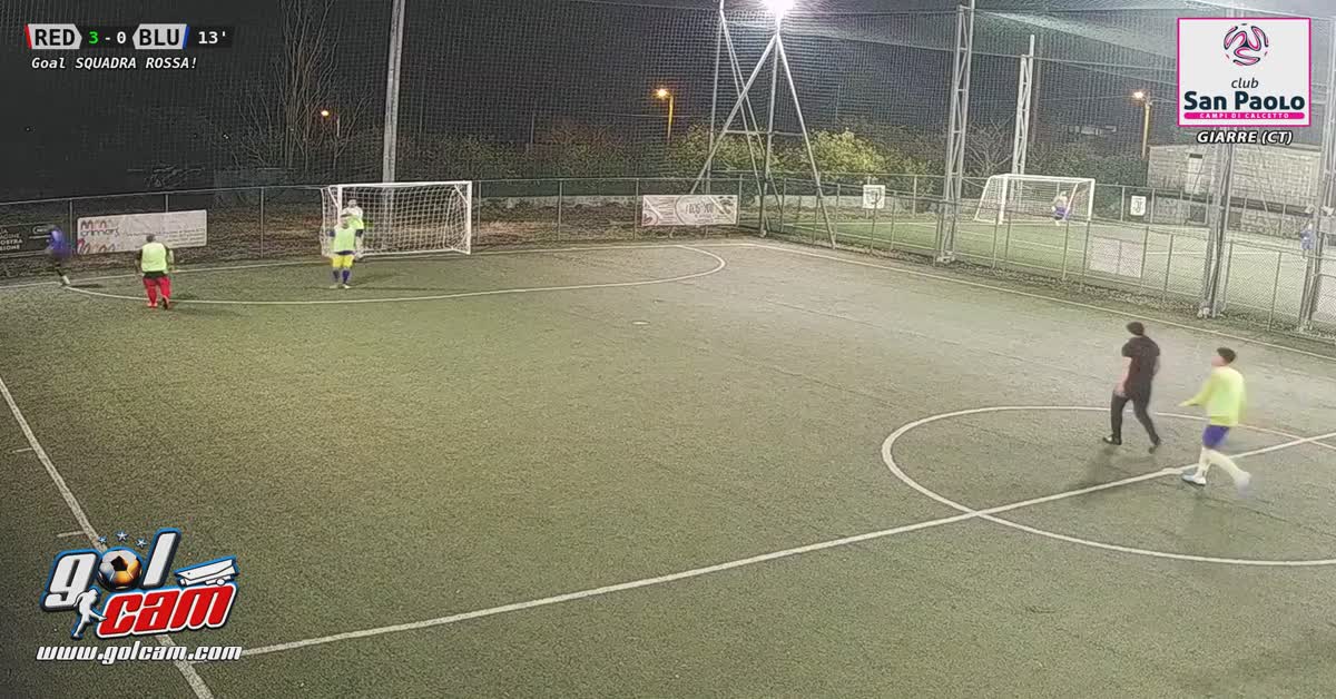 Azione personale,sponda e gol