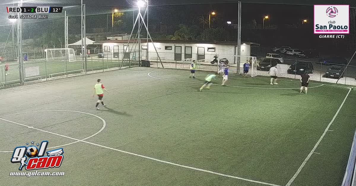 Calcio d’angolo segna Franz