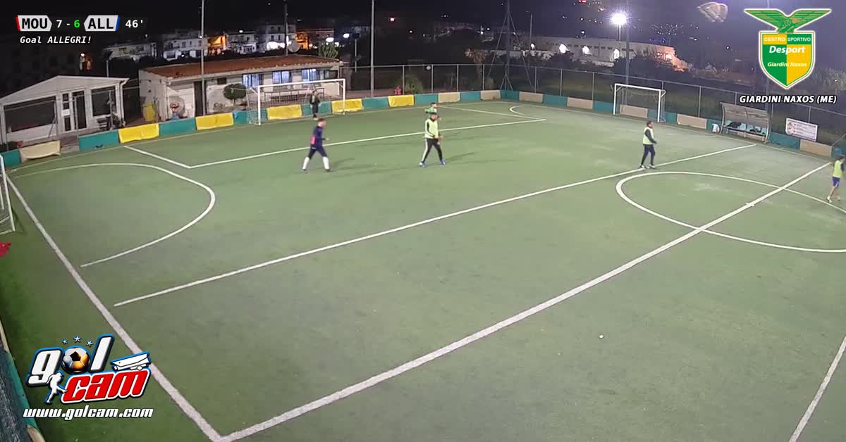 Recupero dribbling e goal 