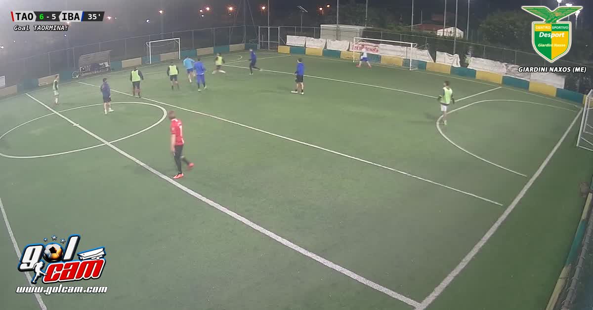 Recupero palla lancio e goal
