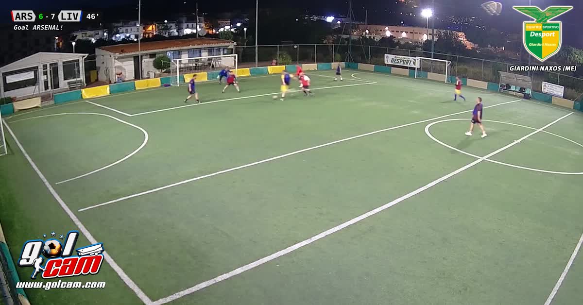 Michelangelo dribbling e Gol 