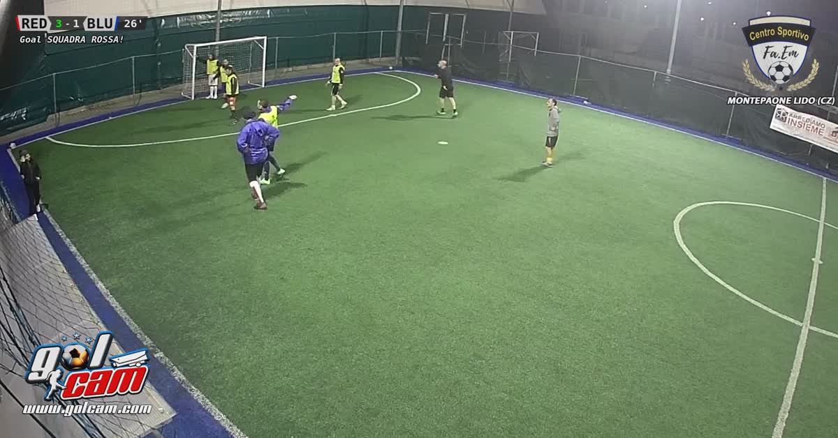 Gol da calcio d?angolo 