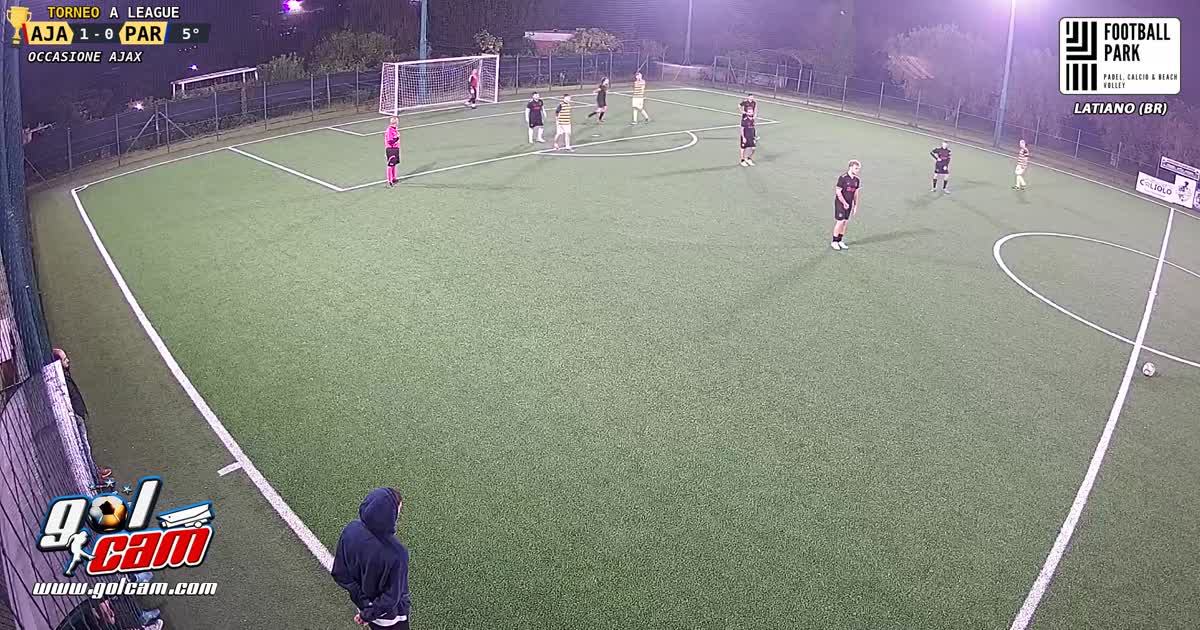 Punizione 1°tempo Ajax-Parma