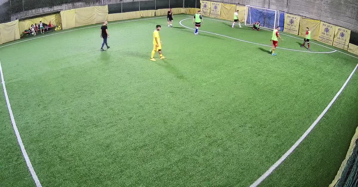 Calcio d angolo alla palanca