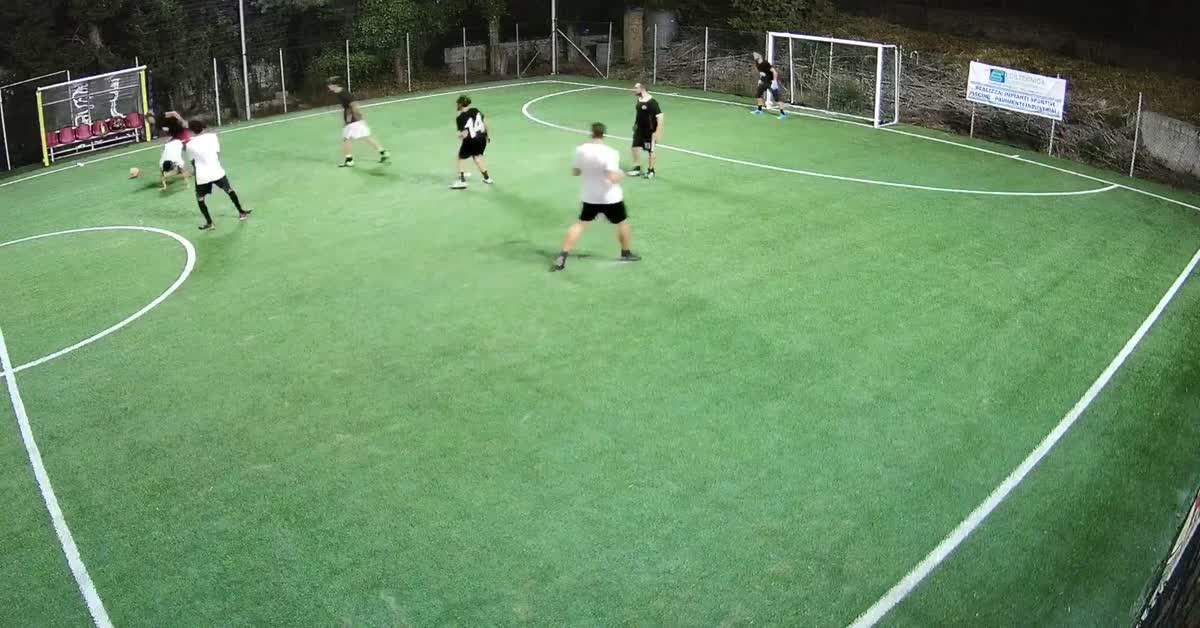 Dribbling e appoggio in rete