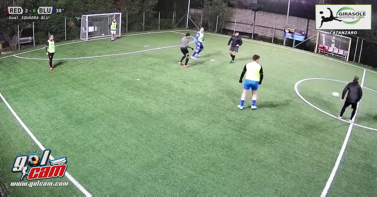 grande azione, finta e goal