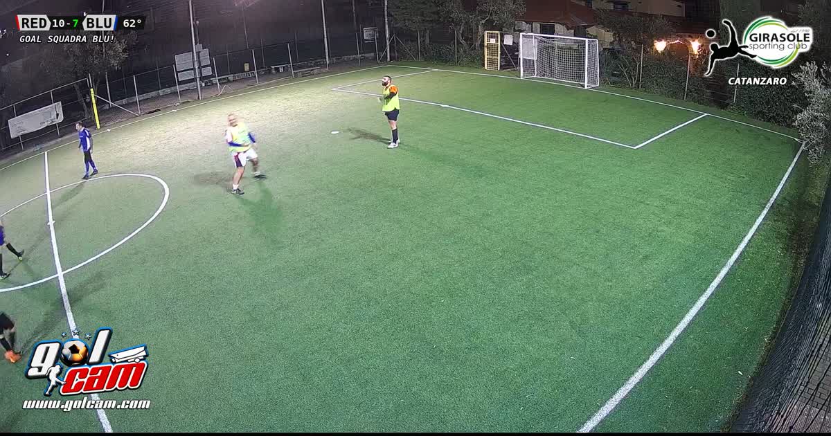 Auto palo e gol 
