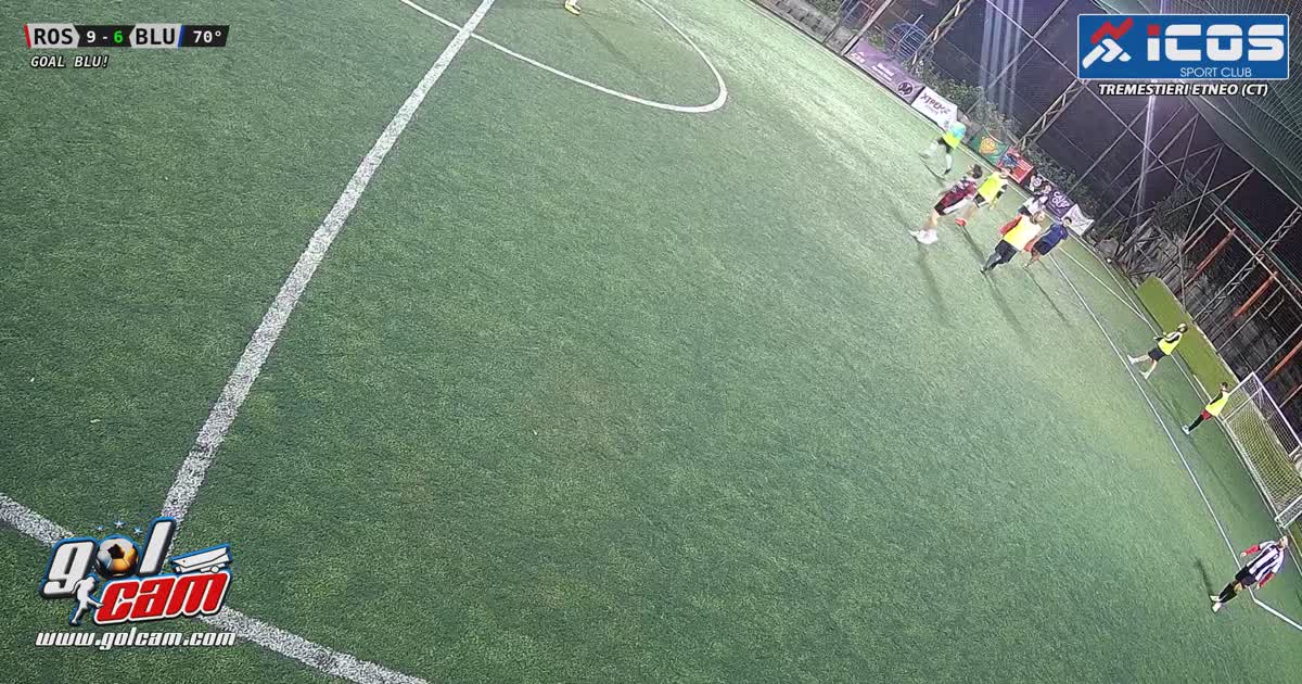 Gol sull"angolo destro