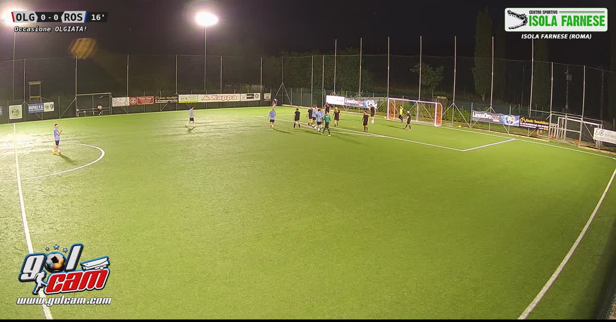 Uscita bassa su calcio d?angol