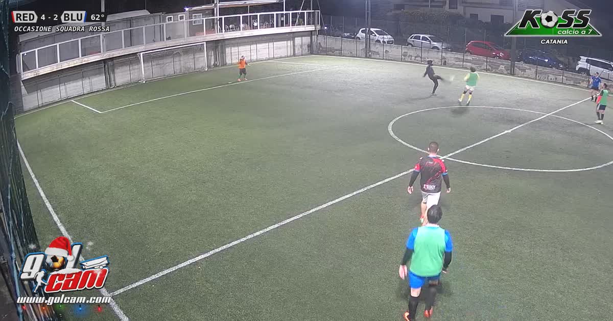 Controllo e girata ma stoppata