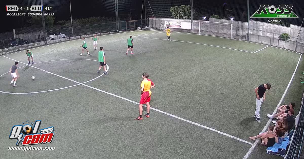  sopra la traversa da metà cam