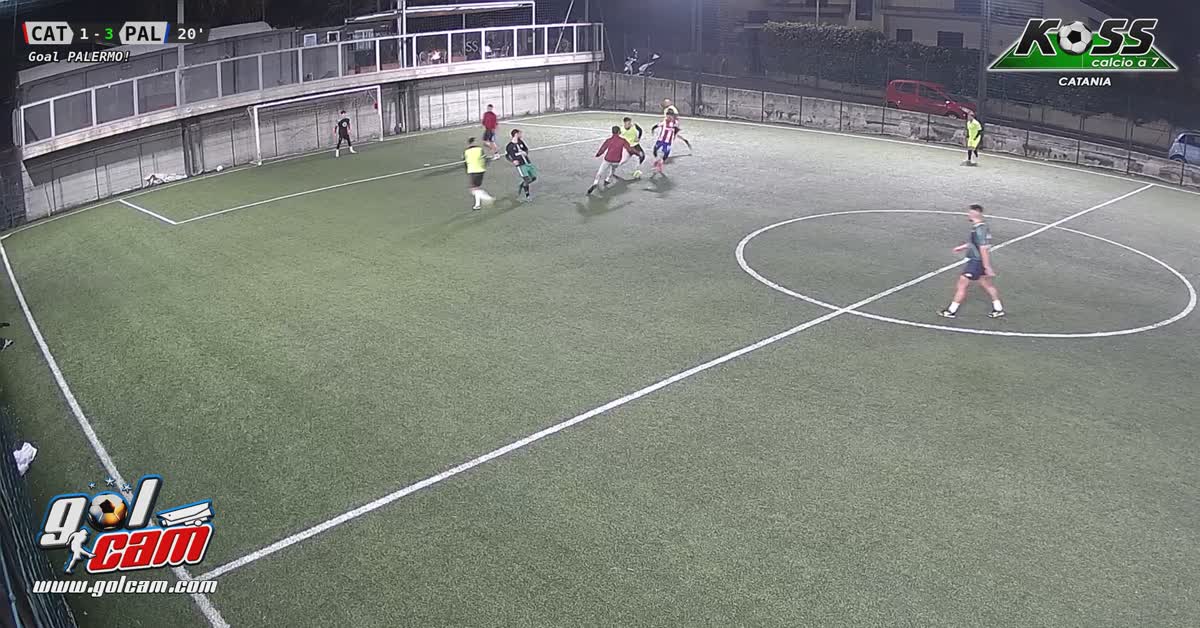 Dribbling e gol angolato