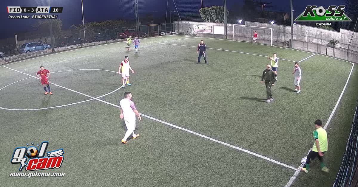 Tiro centrocampo Sx