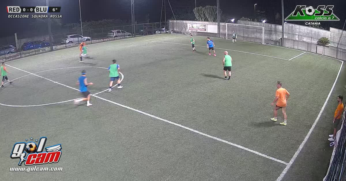 Tiro da fuori di poco alto