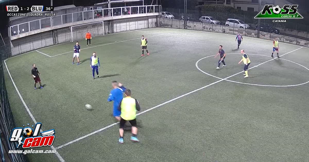 Pressing alto, tiro e rimpalli