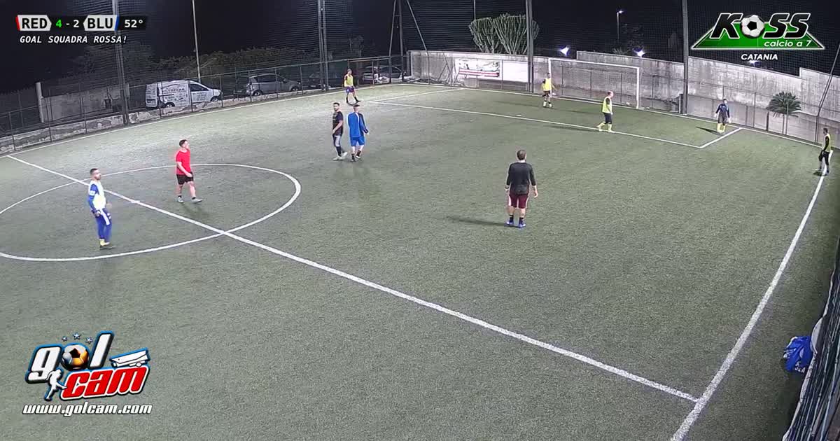 Girata sotto l"incrocio e goal