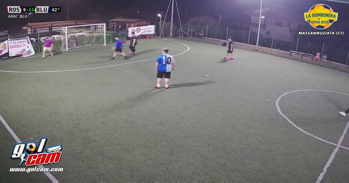 Goal dribbling tunnel