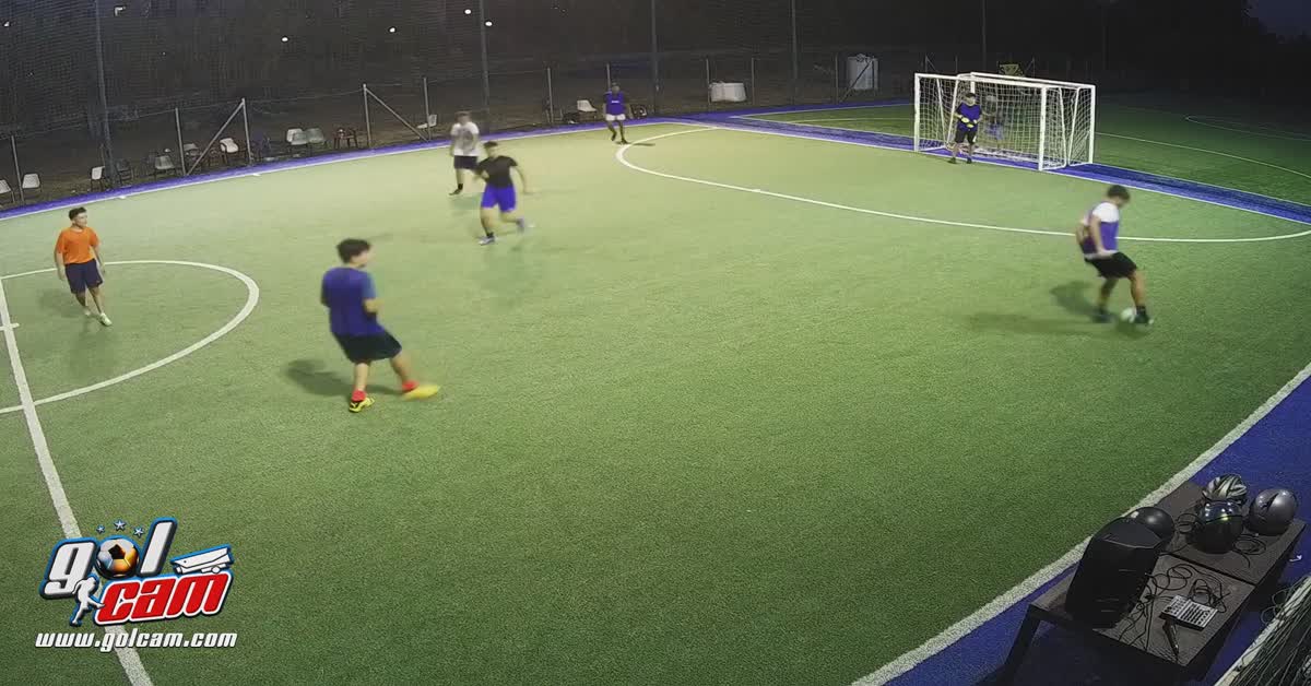 goal con dribling in fascia