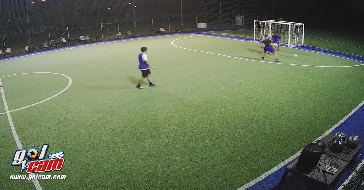 goal con dribling in fascia