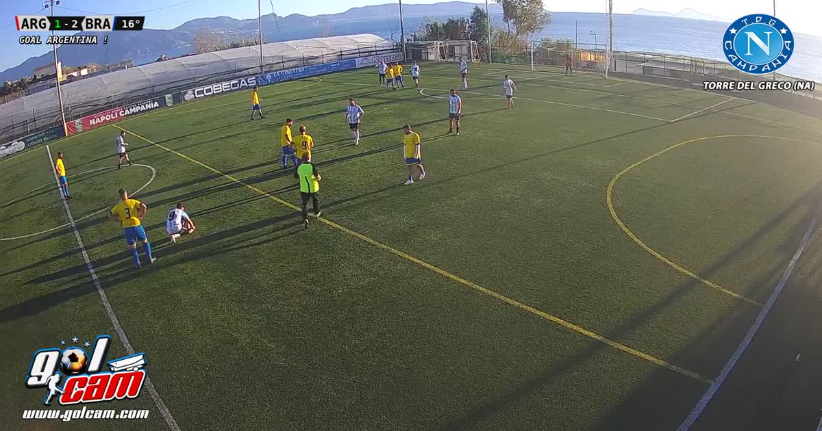 2-1 Goal Brasile Gentile N