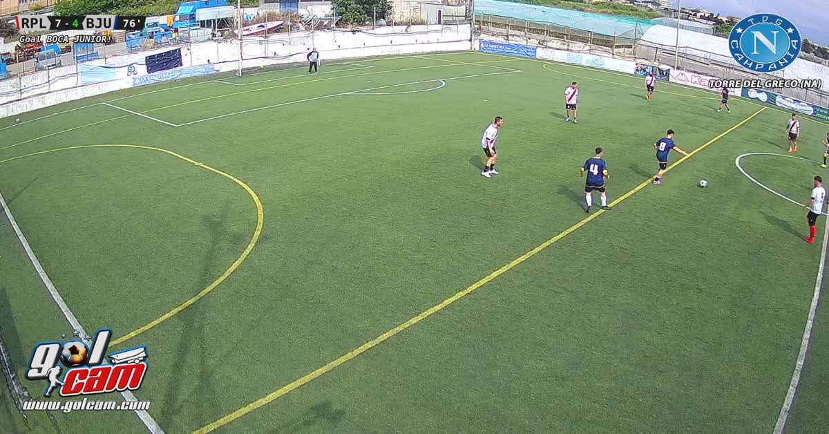 7-4 goal Boca Giancarlo Belmon