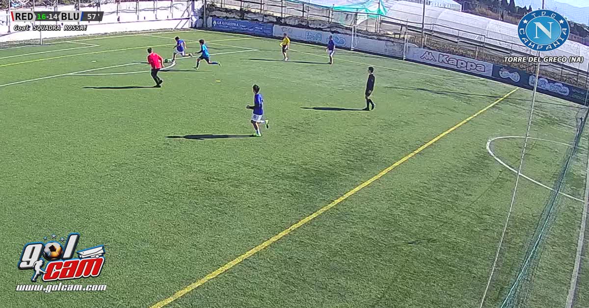 Goal dalla difesa da solo!