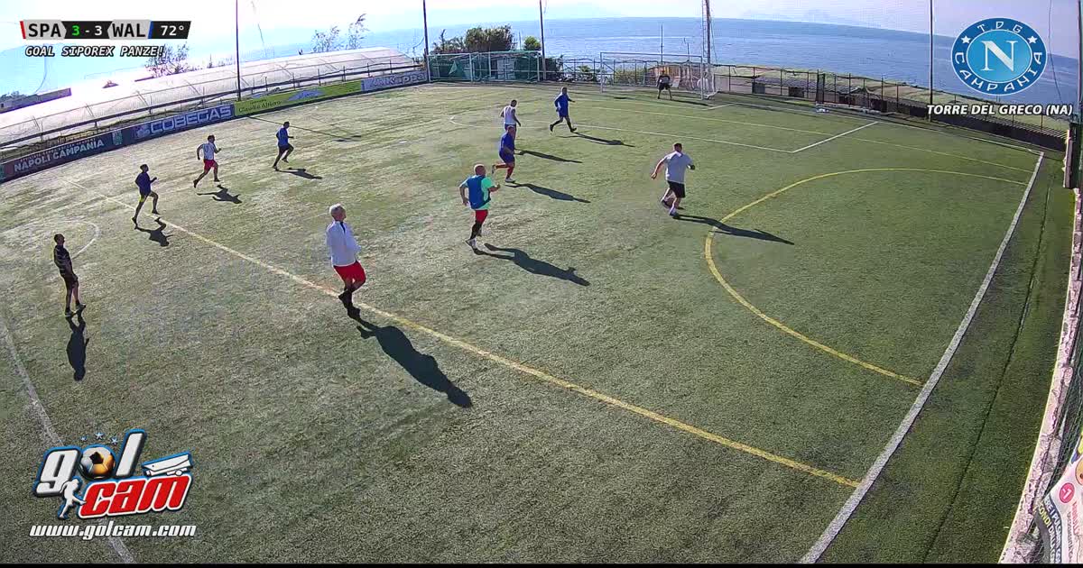 Cross and goal